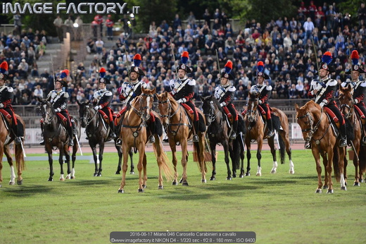 2016-06-17 Milano 046 Carosello Carabinieri a cavallo